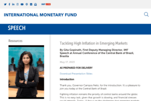 The outlook for inflation in emerging markets (EMs) is a topic that has garnered significant attenti…